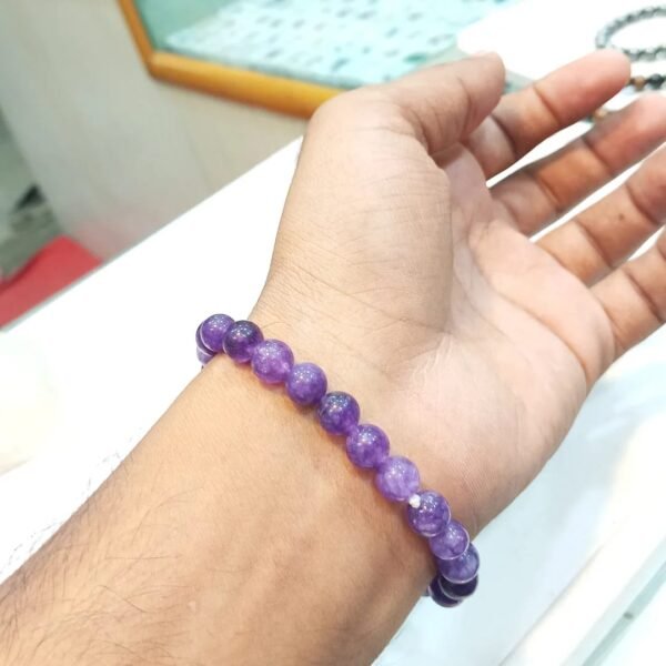 Natural Amethyst Bracelet - Image 3